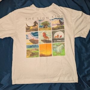 Disney's The Lion King, white, short sleeve shirt sizeXS